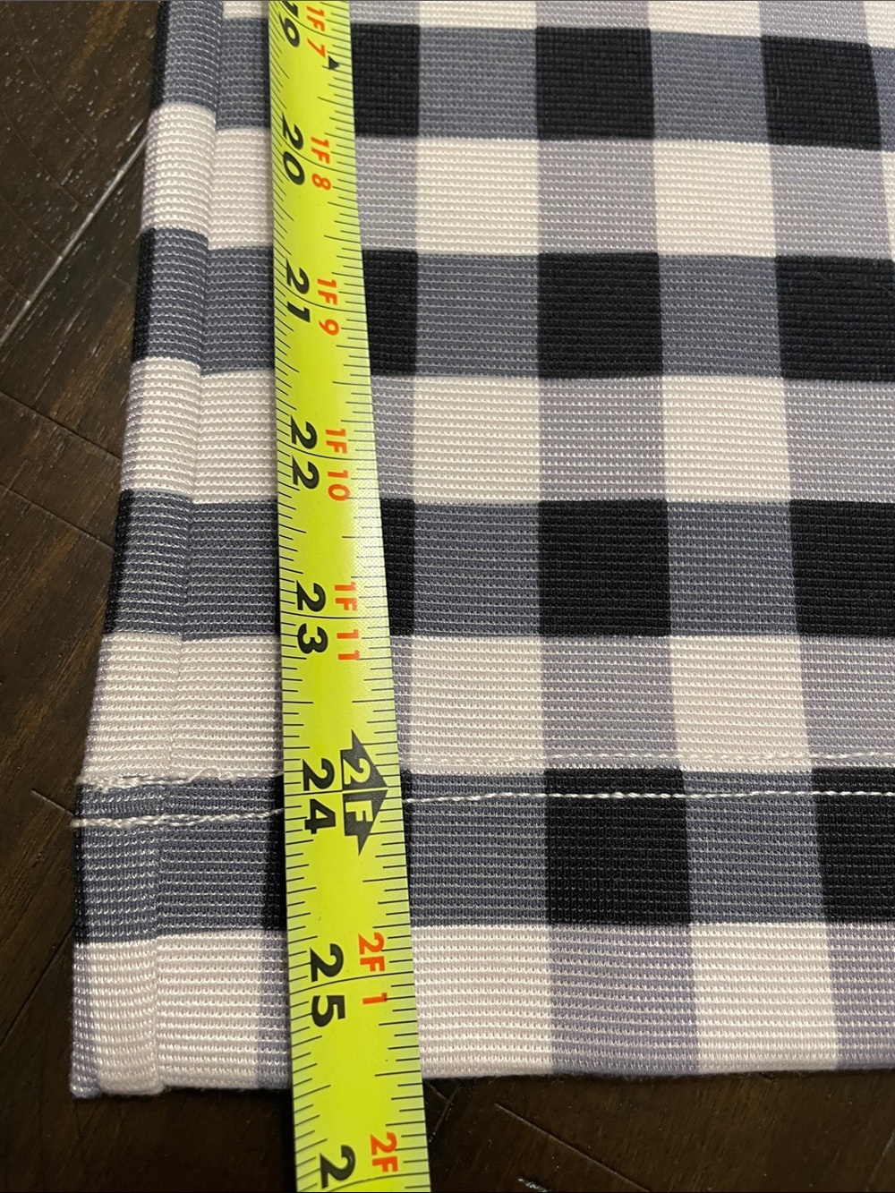 Maeve Anthropologie The Colette Gingham High-Rise Wide-Leg Cropped Pants Size 29 - Picture 9 of 10